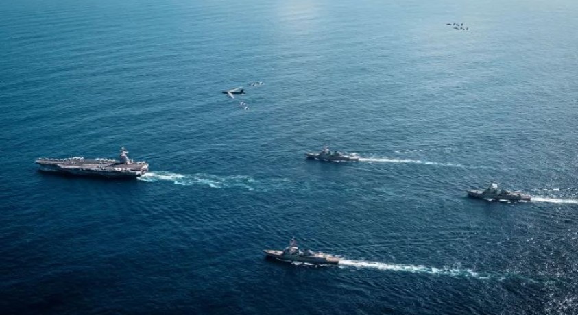 აშშ-ის სამხედრო ძალებმა წყნარ ოკეანეში ნარკოტიკებით დატვირთული ნავი ააფეთქეს