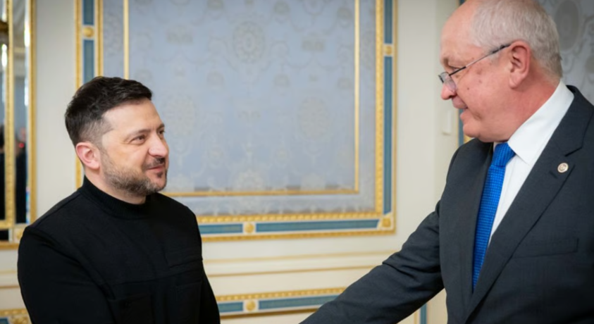 უკრაინის პრეზიდენტმა მოლდოვის პრემიერ-მინისტრთან შეხვედრა გამართა