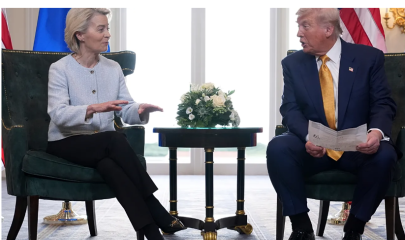 ევროკავშირი აშშ-სთან სავაჭრო შეთანხმების რატიფიცირების გადადებას გეგმავს