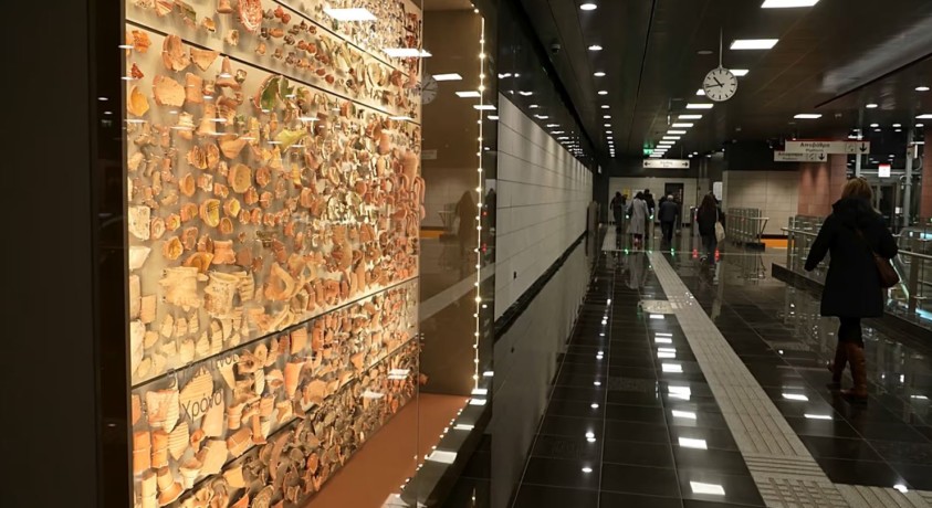 სალონიკის ულტრათანამედროვე მეტრო - უპილოტო მატარებლები და ანტიკური საგანძური