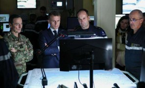 საფრანგეთის პრეზიდენტი ემანუელ მაკრონი კვიპროსს ეწვია