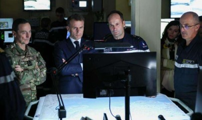 საფრანგეთის პრეზიდენტი ემანუელ მაკრონი კვიპროსს ეწვია