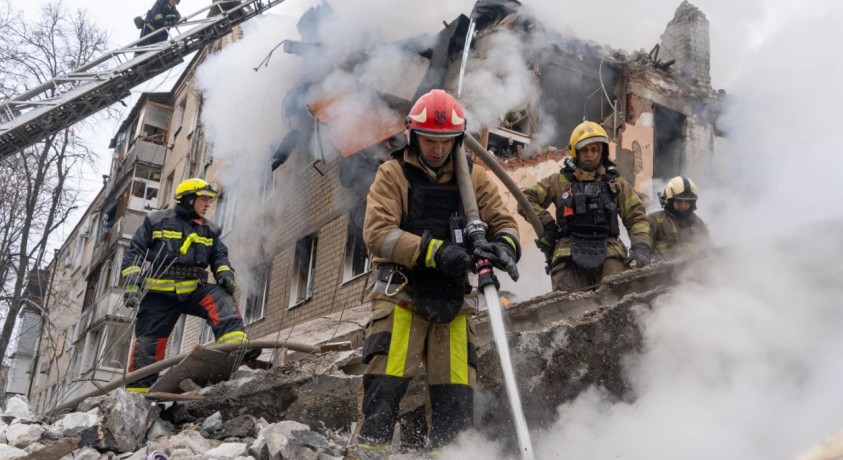 რუსულმა ძალებმა სლოვიანსკა და დნიპროზე სარაკეტო იერიშები მიიტანეს