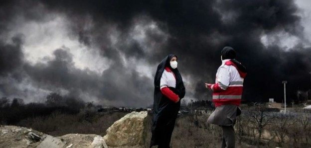 ჟურნალისტებს თეირანში იერიშების შედეგად დაზიანებული უბნები და შენობები დაათვალიერებინეს