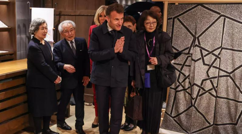 საფრანგეთის პრეზიდენტი იაპონიას ეწვია