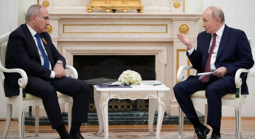 პუტინმა ფაშინიანს მიანიშნა, რომ ევროინტეგრაცია და ევრაზიული კავშირის წევრობა შეუთავსებელია