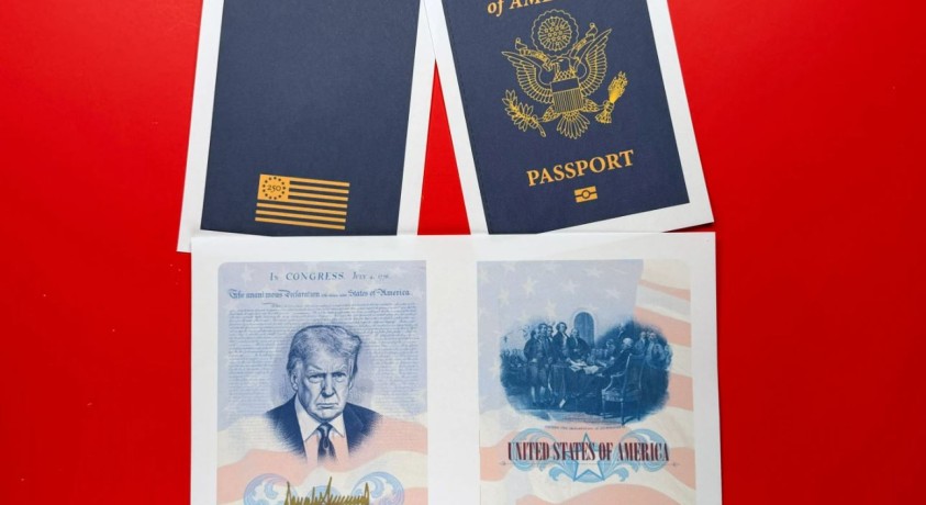 აშშ-ში დონალდ ტრამპის გამოსახულებით შეზღუდული რაოდენობის პასპორტებს გამოუშვებენ