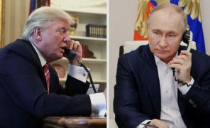 დონალდ ტრამპი ვლადიმერ პუტინს ესაუბრა