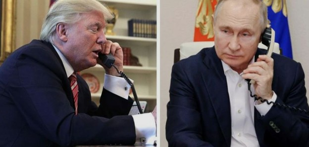 დონალდ ტრამპი ვლადიმერ პუტინს ესაუბრა