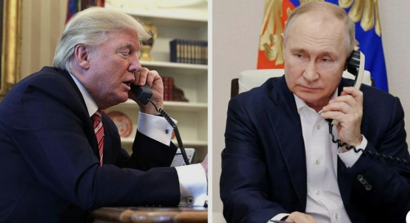 დონალდ ტრამპი ვლადიმერ პუტინს ესაუბრა