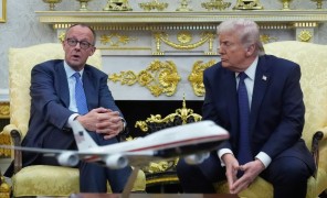 აშშ გერმანიაში სამხედრო კონტიგენტის შემცირებაზე ფიქრობს  FB: