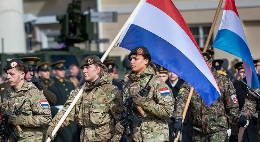 ნიდერლანდებს სამხედრო  კონტინგენტის 120 000-მდე გაზრდა სურს