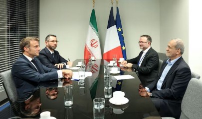 საფრანგეთისა და ირანის პრეზიდენტებმა ახლო აღმოსავლეთში არსებული ვითარება განიხილეს