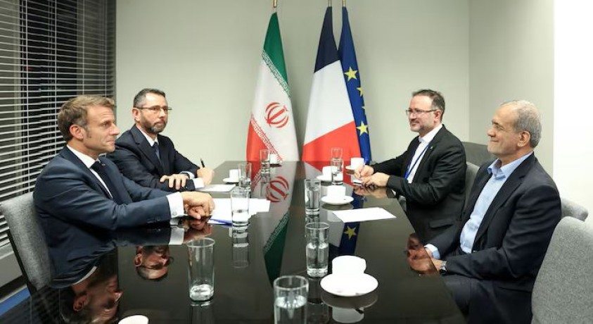 საფრანგეთისა და ირანის პრეზიდენტებმა ახლო აღმოსავლეთში არსებული ვითარება განიხილეს