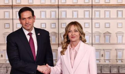 ჯორჯია მელონიმ რომში მარკო რუბიოს უმასპინძლა