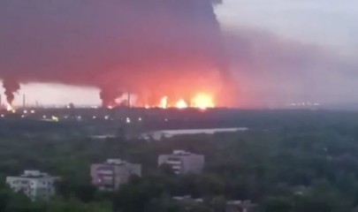 კიევის იერიშებზე პასუხად, უკრაინამ რიაზანის ნავთობქარხანას დაარტყა