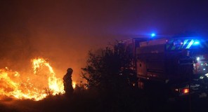 საფრანგეთის სამხრეთ ნაწილში ტყის ხანძრები მძვინვარებს