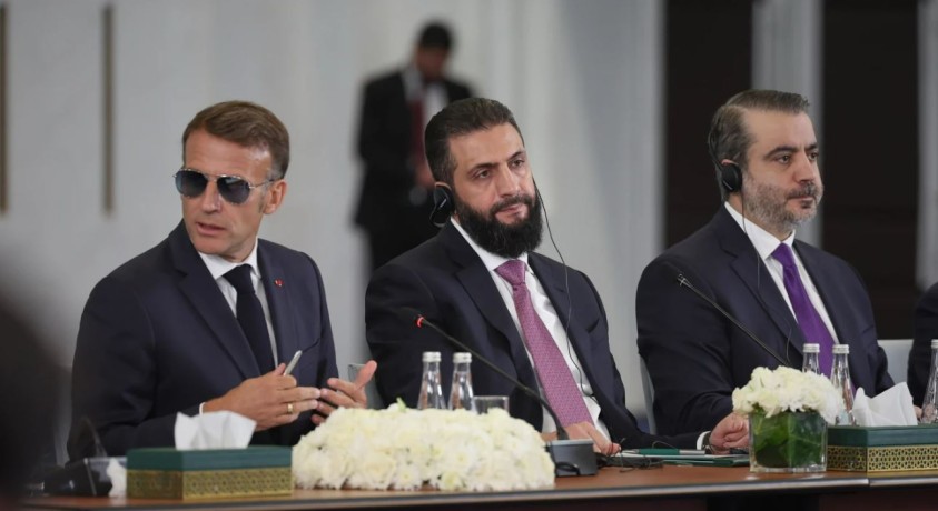 მაკრონის ვიზიტის პარალელურად სირიის დედაქალაქში აფეთქებები იყო