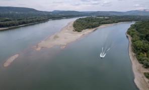 რუმინეთში მდინარე დუნაის წყლის დონე კრიტიკულად დაბალ ნიშნულზეა