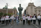 ანტისამთავრობო პროტესტის სათავეში მყოფი სერბი სტუდენტები წინასაარჩევნო ბრძოლას ოფიციალურად შეუერთდნენ