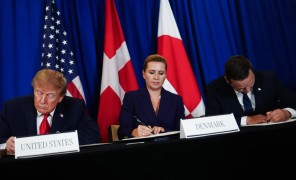 აშშ-მა, დანიამ და გრენლანდიამ უსაფრთხოებით შეთანხმებას მოაწერეს ხელი