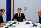 მაკრონი მიმდინარე საპროტესტო აქციებთან დაკავშირებით უცხოელი ლიდერების კომენტარებს სულელურს უწოდებს