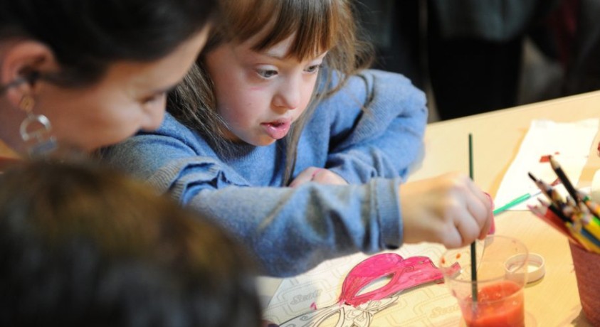 დაუნის სინდრომის დღის შესახვედრად