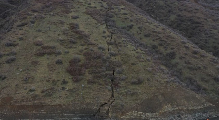 პირველადი დასკვნა მეწყრული პროცესების განვითარებასთან დაკავშირებით