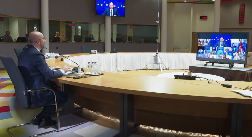 ევროკავშირის მიერ გამართულ ვირტუალურ შეხვედრაზე ვაქცინების ექსპორტთან დაკავშირებით პოზიციები გაიყო