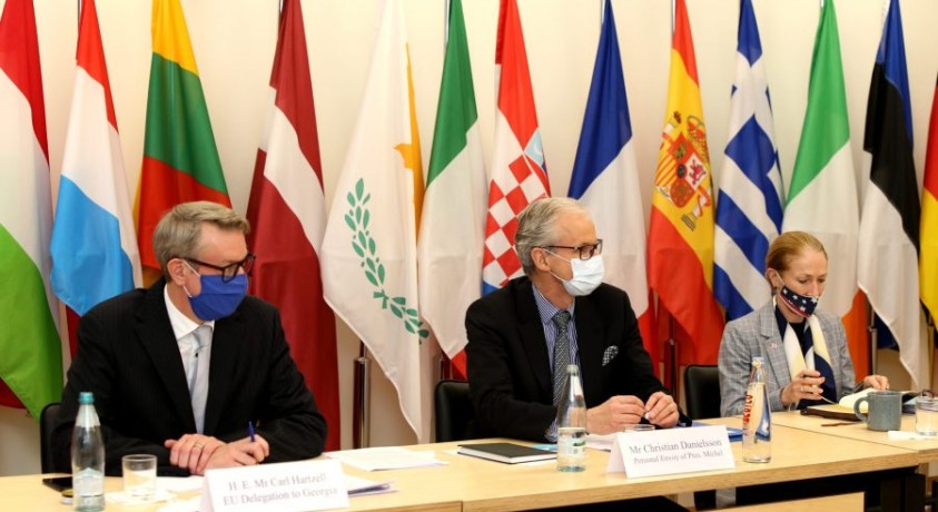 კრისტიან დანიელსონი დღეს ოპოზიციასა და ხელისუფლებას კომპრომისულ გეგმას შესთავაზებს