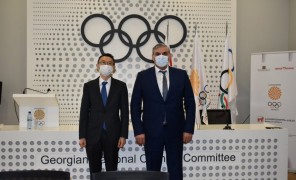 იაპონიის ელჩის ვიზიტი საქართველოს ოლიმპიურ კომიტეტში
