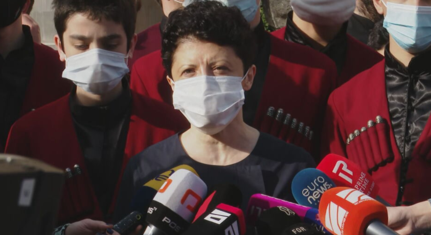 თეა წულუკიანი – მადლობას ვეუბნებით საქართველოს შვილებს, ვინც თავისუფლება გვაჩუქა