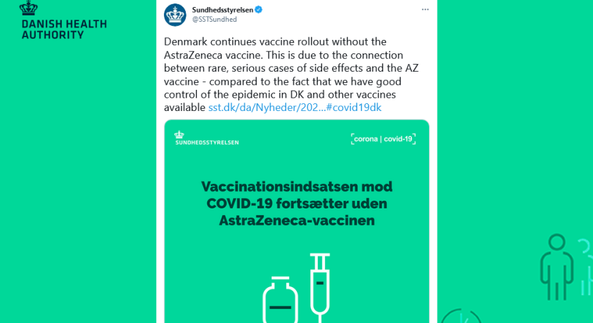 ევროპის ქვეყნები დანიისგან AstraZeneca-ს დოზების შესყიდვის სურვილს გამოთქვამენ