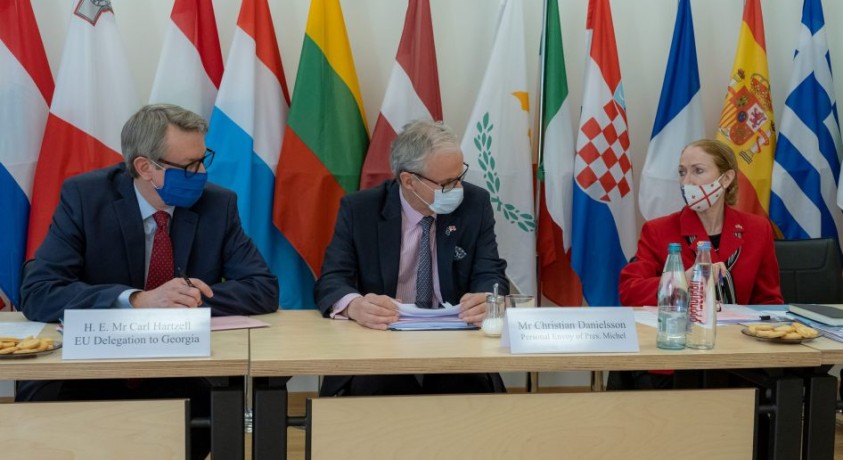 ნაბიჯი შეთანხმებისკენ – შარლ მიშელის ეგიდით შექმნილ დოკუმენტს „ქართული ოცნება“  ხელს აწერს