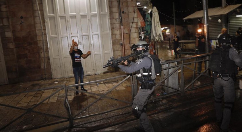 იერუსალიმში მესამე დღეა შეტაკებები გრძელდება