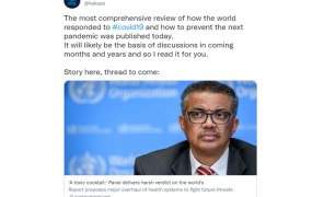 მსოფლიოს პანდემიის პრევენციის შანსი ჰქონდა – დამოუკიდებელი კომისიის დასკვნა