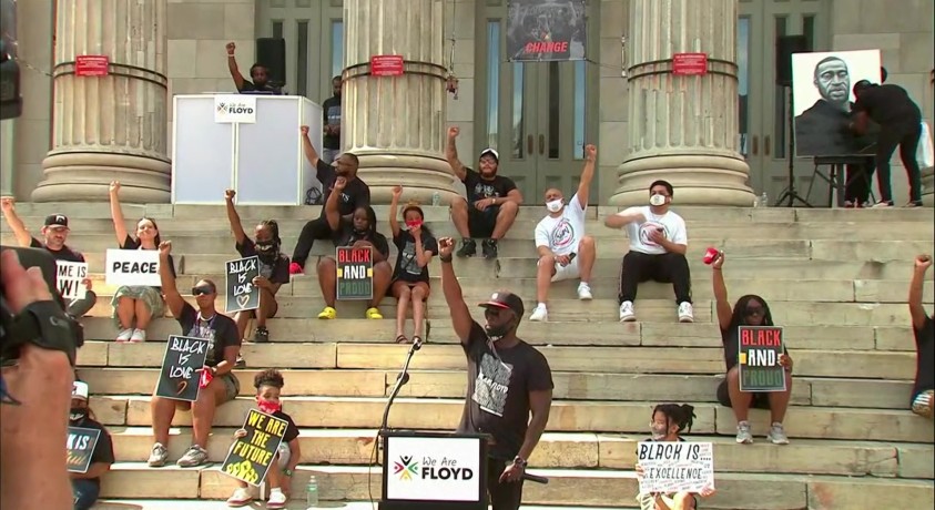 ჯორჯ ფლოიდის დაღუპვიდან ერთი წელი გავიდა