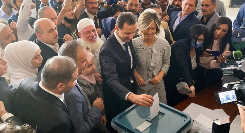 ბაშარ ალ-ასადმა საპრეზიდენტო არჩევნებში გამარჯვება მეოთხედ მოიპოვა