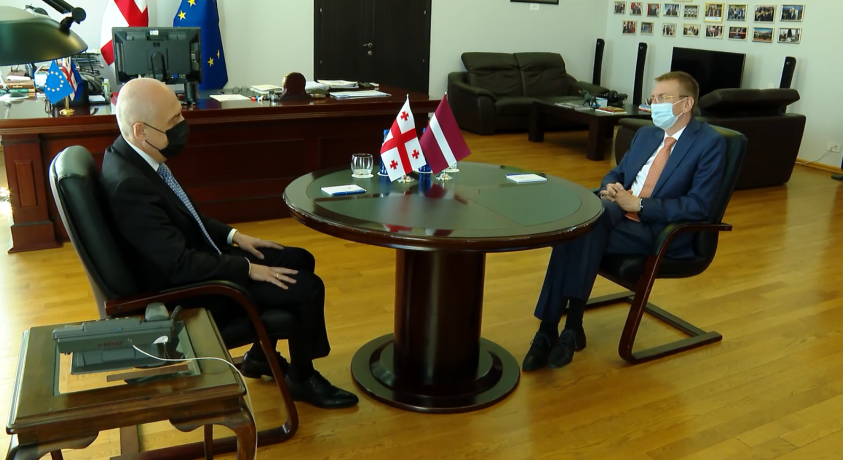 ლატვიის საგარეო საქმეთა მინისტრის ვიზიტი საქართველოში