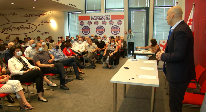 “ერთიანი ნაციონალური მოძრაობა” საპარლამენტო საქმიანობაში ჩაერთვება