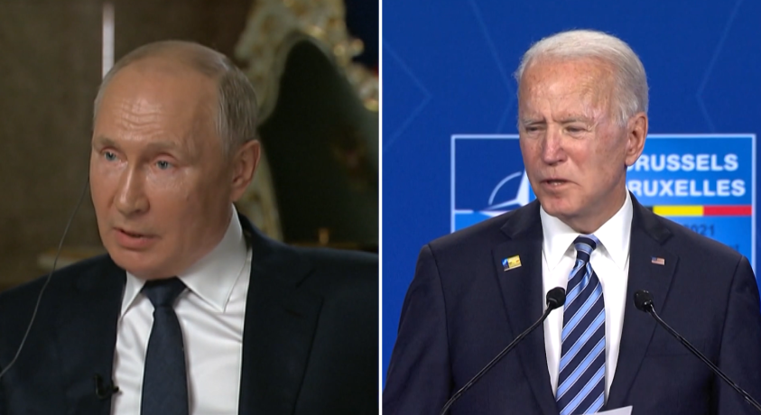 ჟენევაში ვლადიმერ პუტინი და ჯო ბაიდენი შეხვდებიან