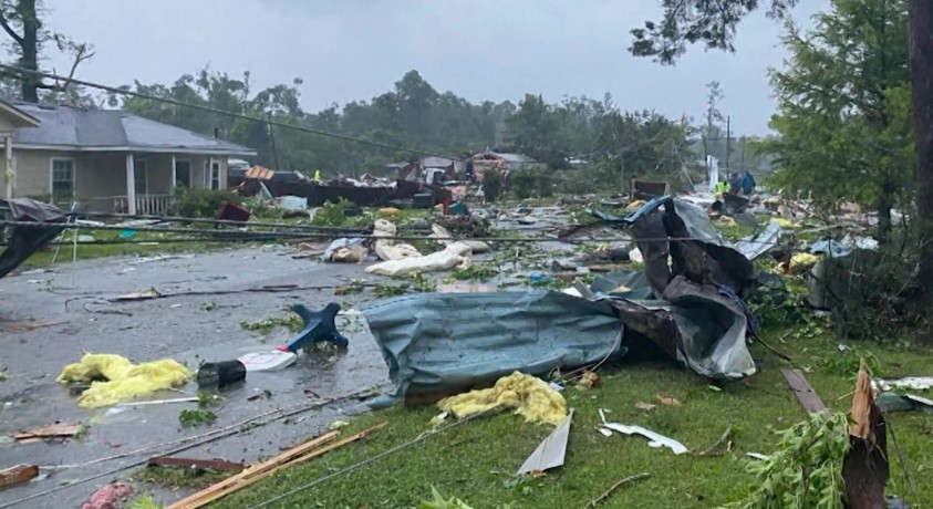 ალაბამას შტატში სტიქიის შედეგად 13 ადამიანი გარდაიცვალა
