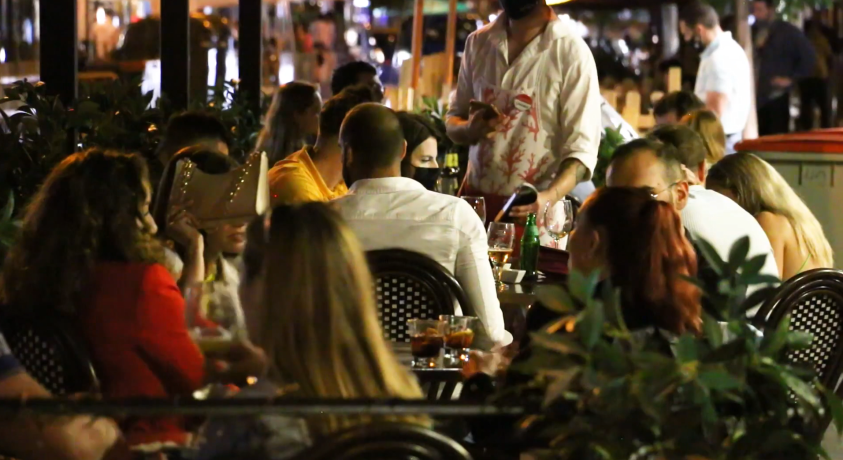 მადრიდში ბარების მეპატრონეებს ტერასებით სარგებლობის უფლება მიეცათ