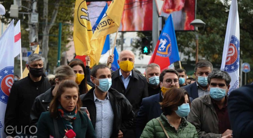 ოპოზიციის მსვლელობა – ფოტორეპორტაჟი