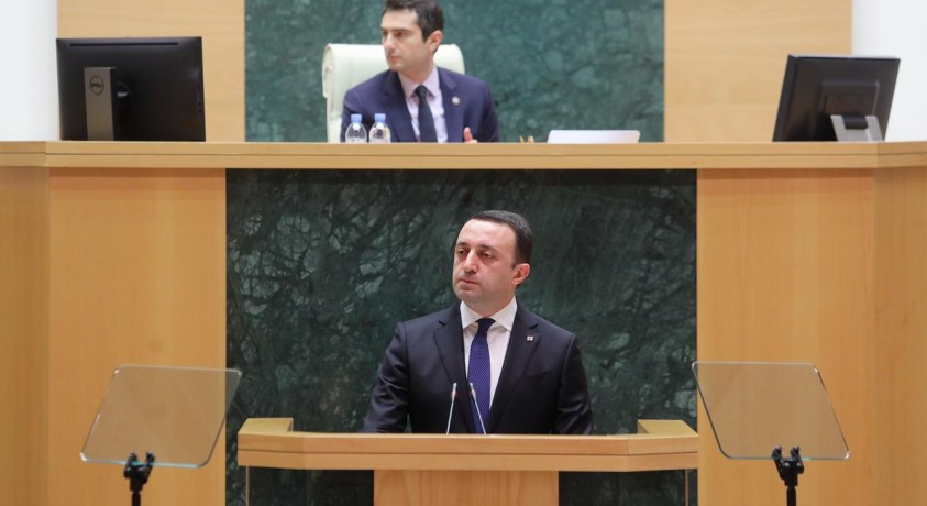 საქართველოს პრემიერ-მინისტრის ანგარიშის მოსმენა დებატებით დასრულდა