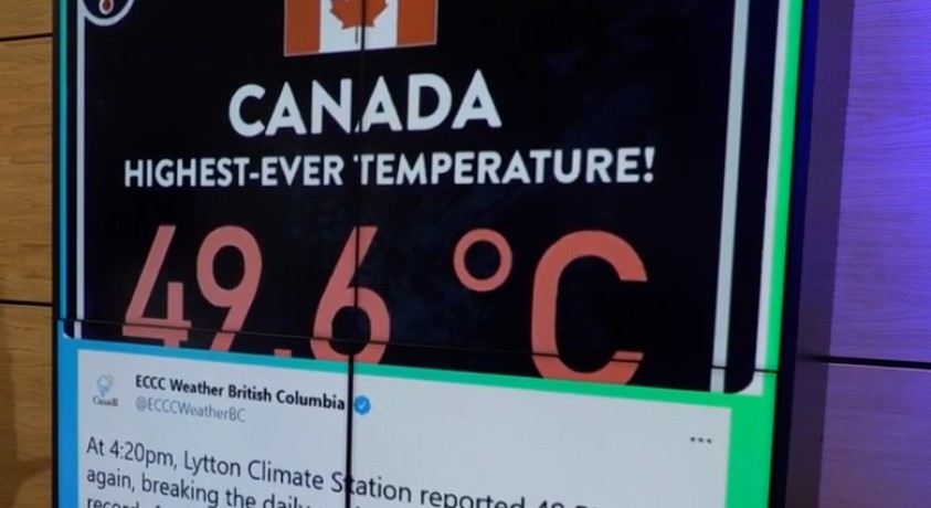 კანადაში რეკორდულად მაღალი ტემპერატურა სავარაუდოდ ათობით ადამიანის გარდაცვალების მიზეზი გახდა