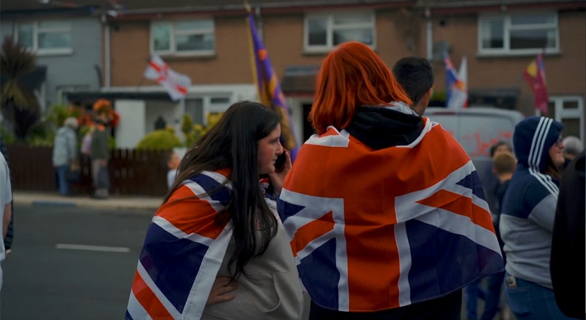 ირლანდიელი ლოიალისტები ტრადიციულ დღესასწაულს აღნიშნავენ