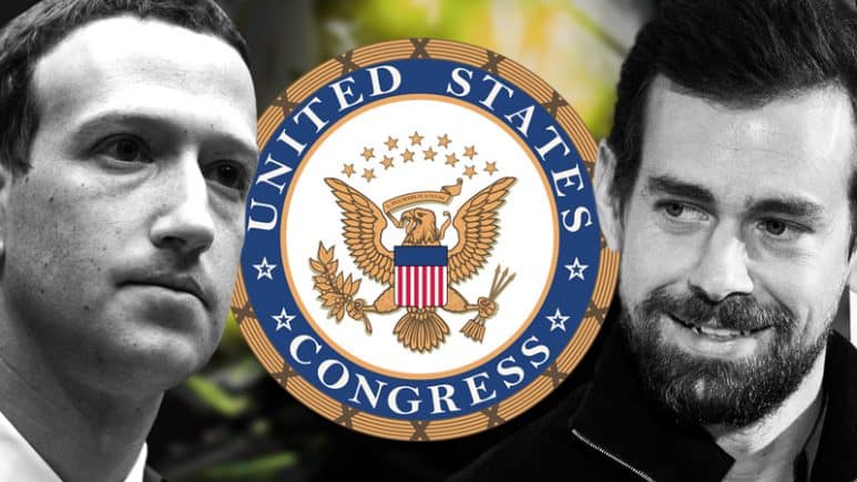 ტვიტერის და ფეისბუკის დამფუძნებლებს კონგრესში იბარებენ