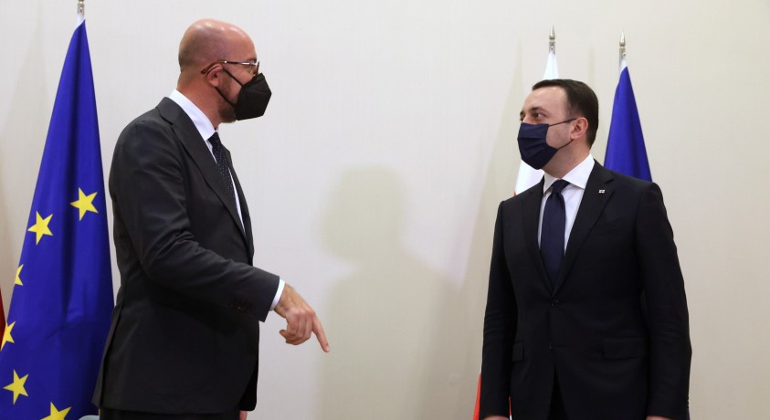 ირაკლი ღარიბაშვილი – შარლ მიშელს ვუთხარი, რომ თითქმის სრულყოფილი საარჩევნო რეფორმა შევიმუშავეთ