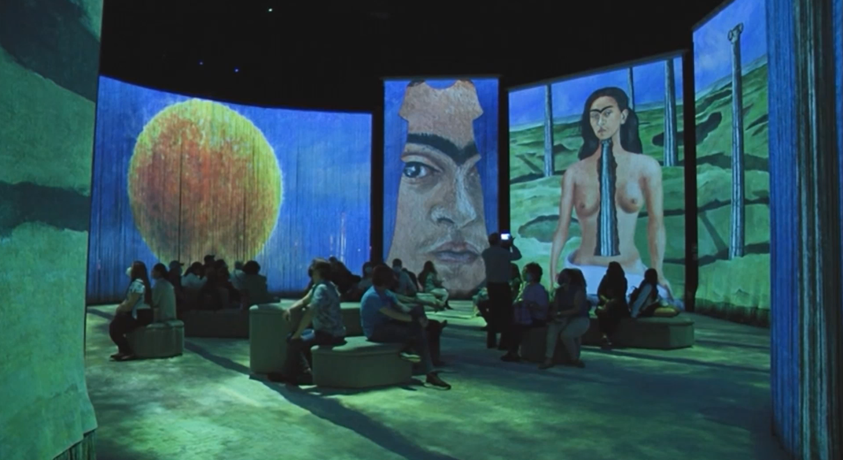 მეხიკოში ფრიდა კალოს ნახატების ინტერაქციული გამოფენა გაიმართა